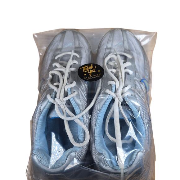 Nike Initiator Womens Size 8 Athletic Running Shoes Sliver Gray Blue White EUC - Picture 8 of 10